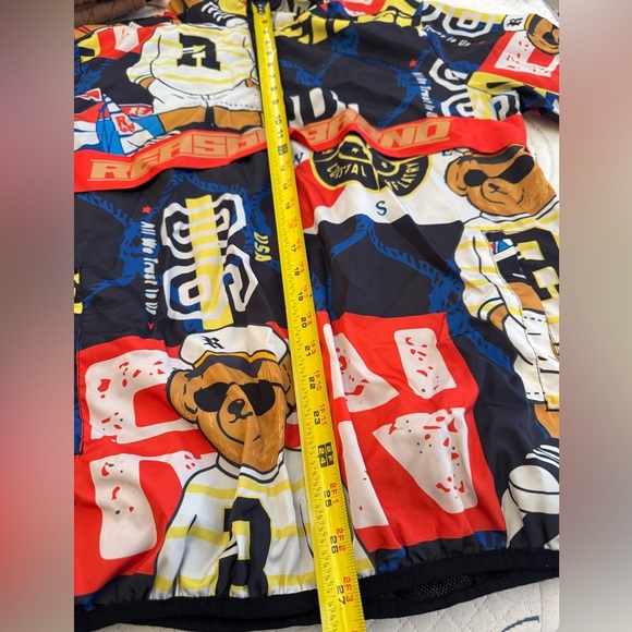 Reason logo Sailor Bear Half-Zip Anorak nwot
Sz M - Picture 11 of 11